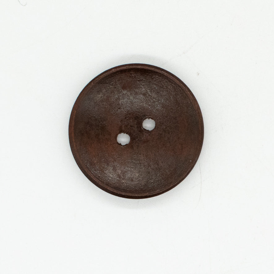 2-Hole Classic Dome Wooden Button