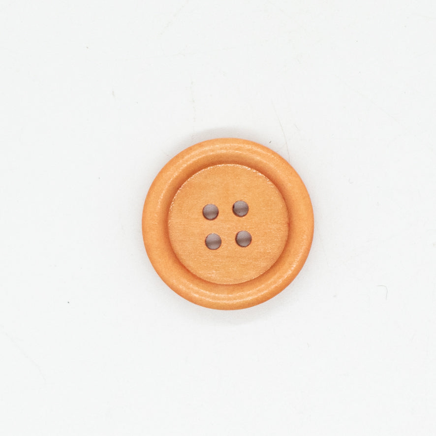 4-Hole Classic Rimmed Wooden Button