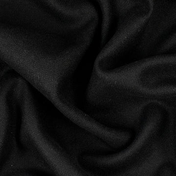Wool Blend Suiting Medium Weight Black-03