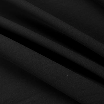 Premium Japanese Stretch Wool Suiting - Black 140cm