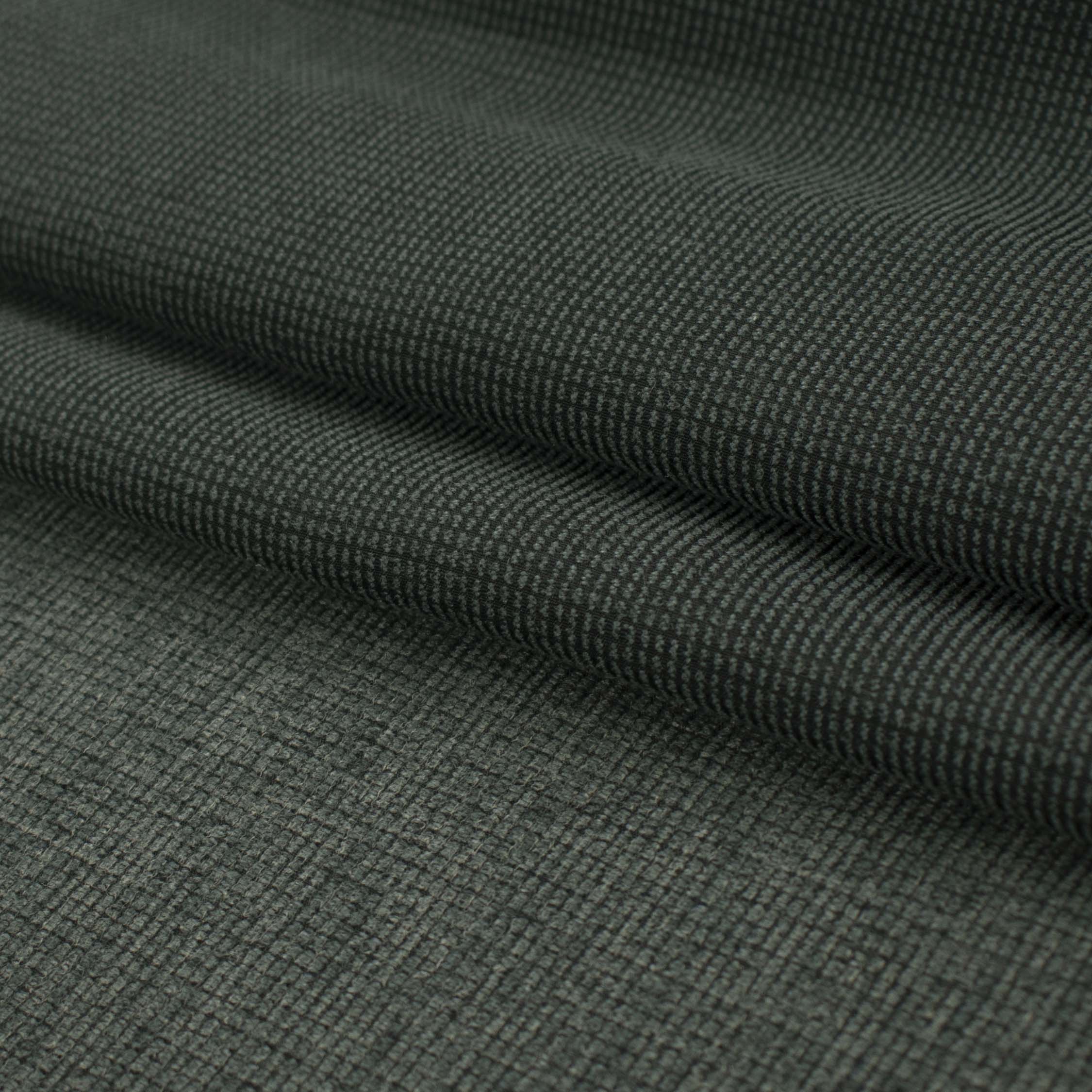 Japanese Grey Micro Check Texture Suiting