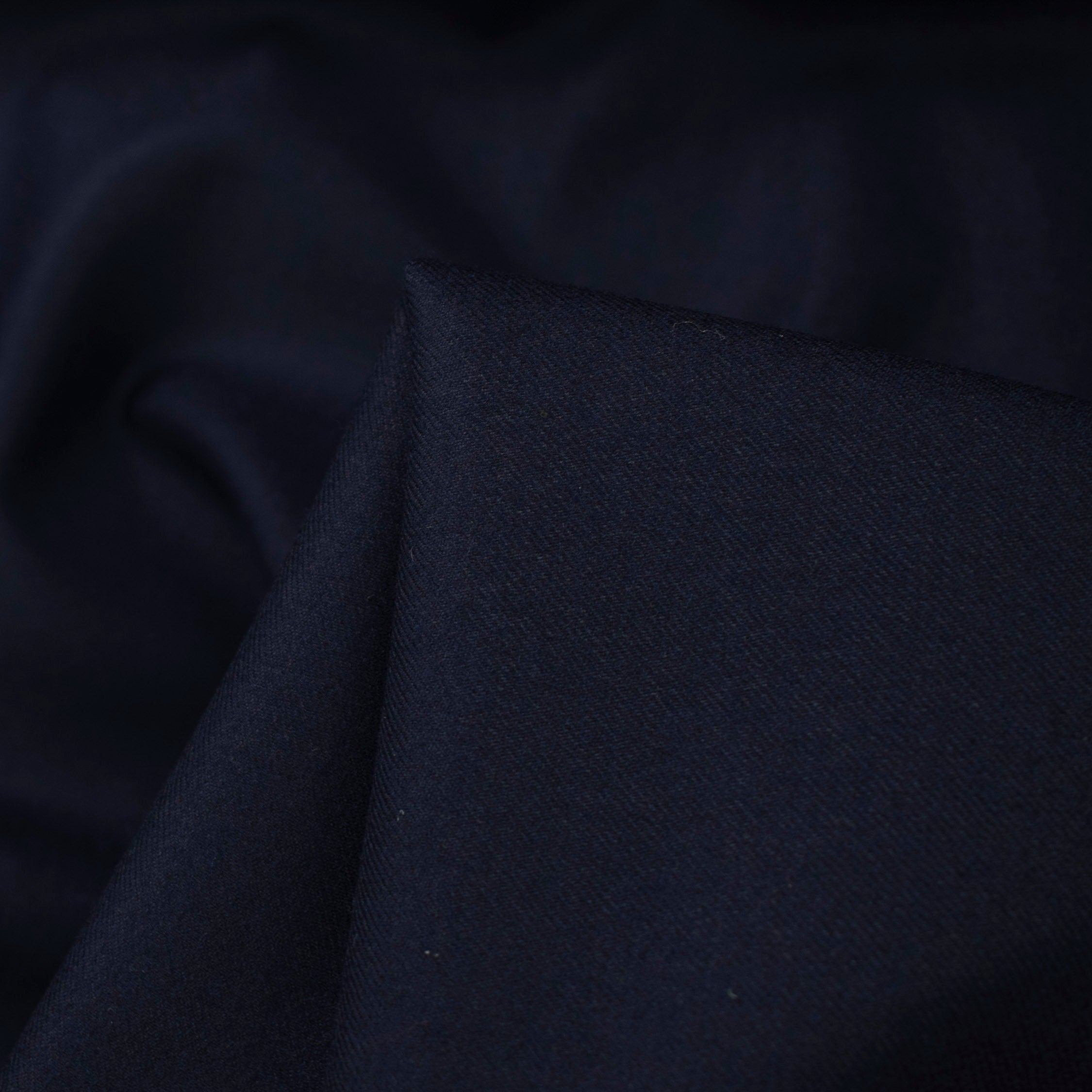Premium Japanese Wool Suiting - Navy Light to Medium Weight