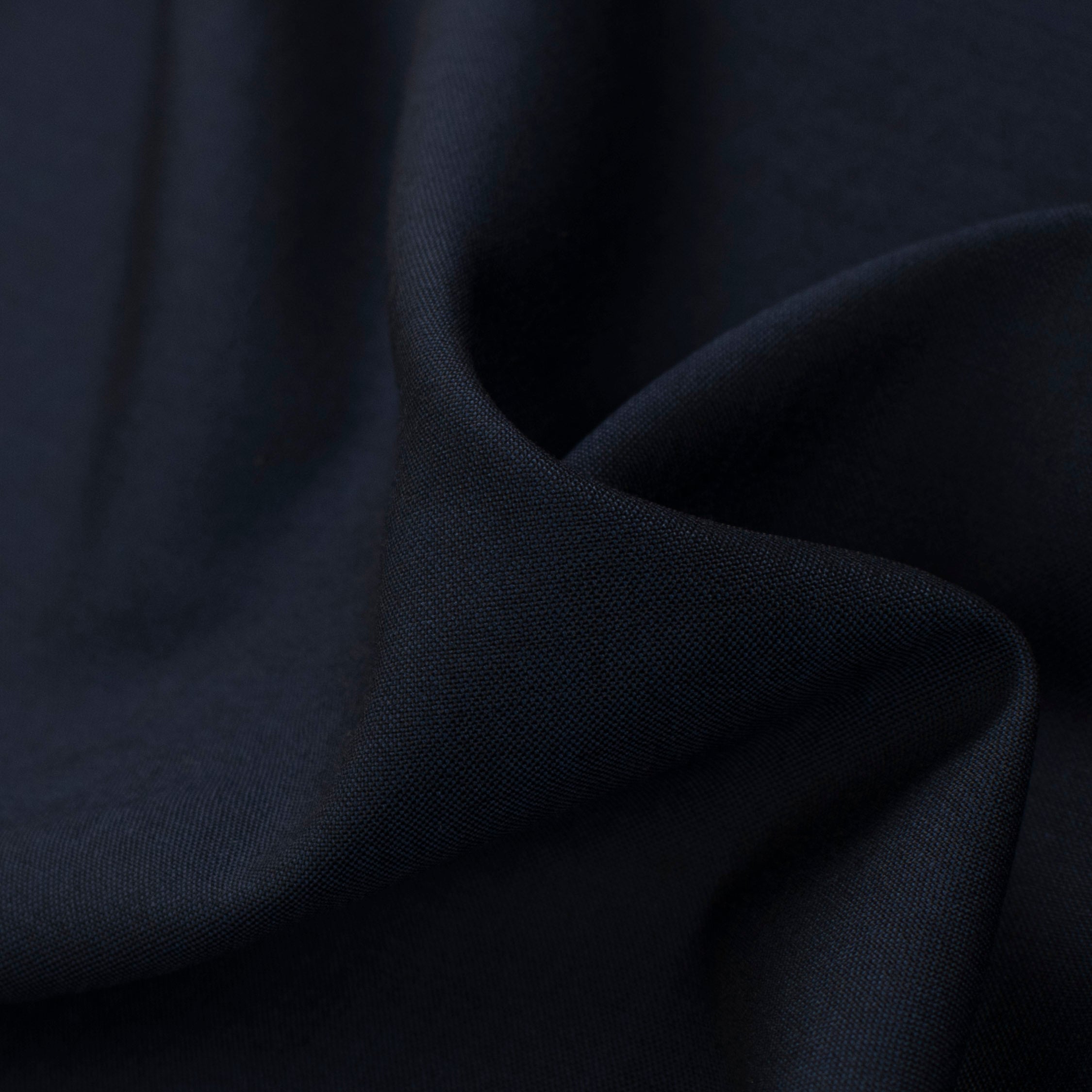 Premium Japanese Wool Summer Suiting - Navy