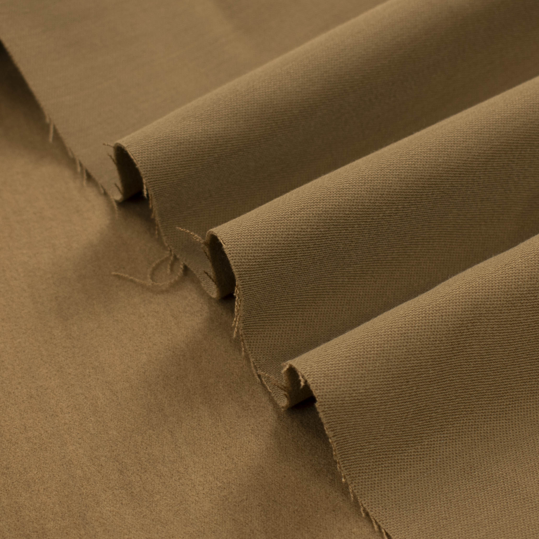 Premium Japanese Felted Wool Suiting - Tan 150cm