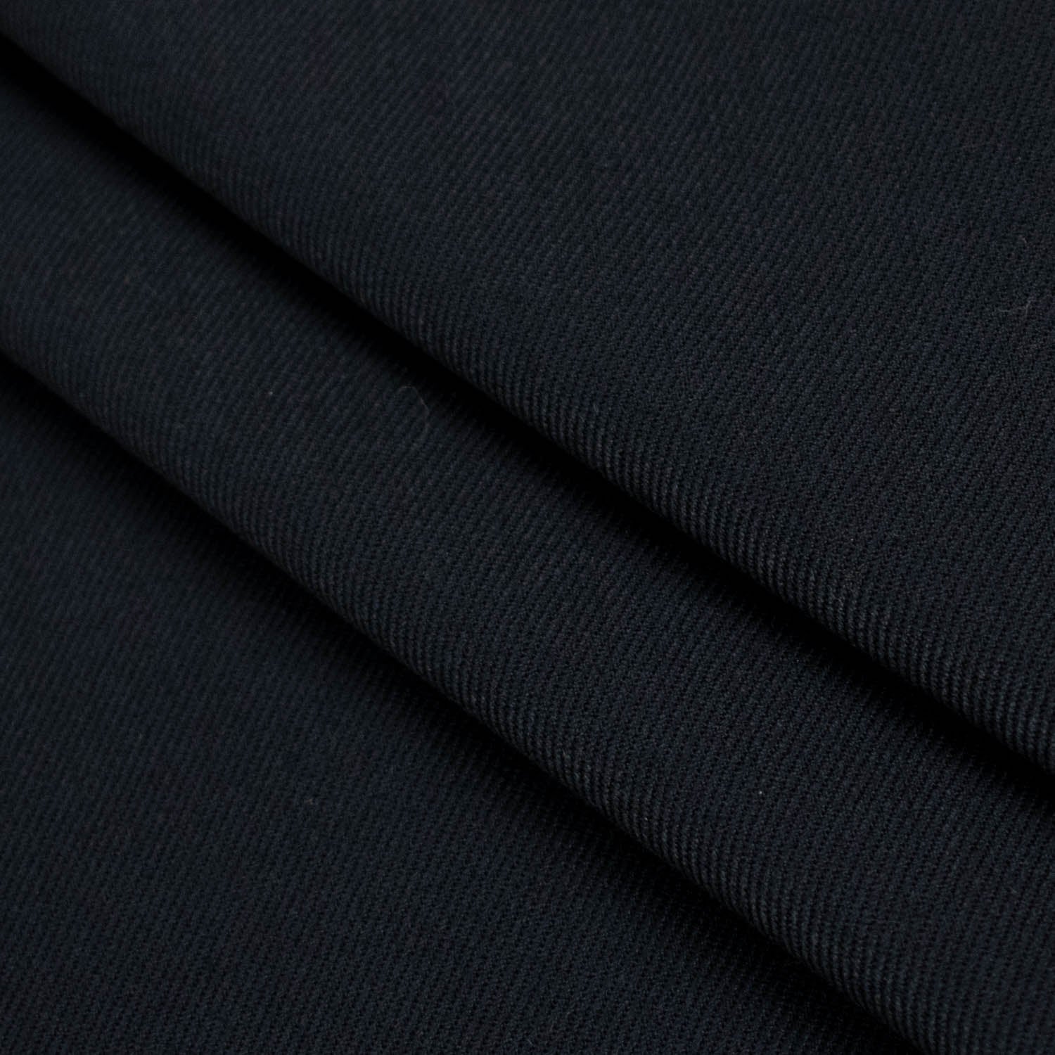 Wool Blend Suiting Light to Medium Weight Navy-01