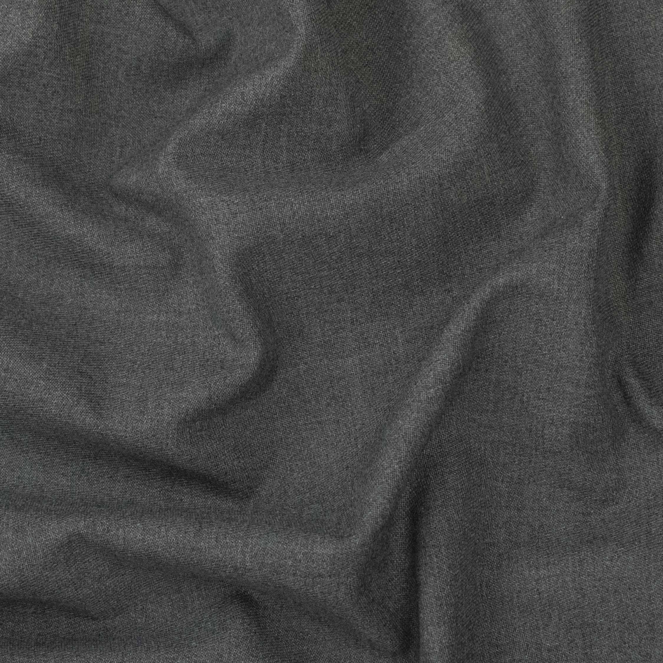 Japanese Wool Blend Suiting Medium Weight Design-23 Grey