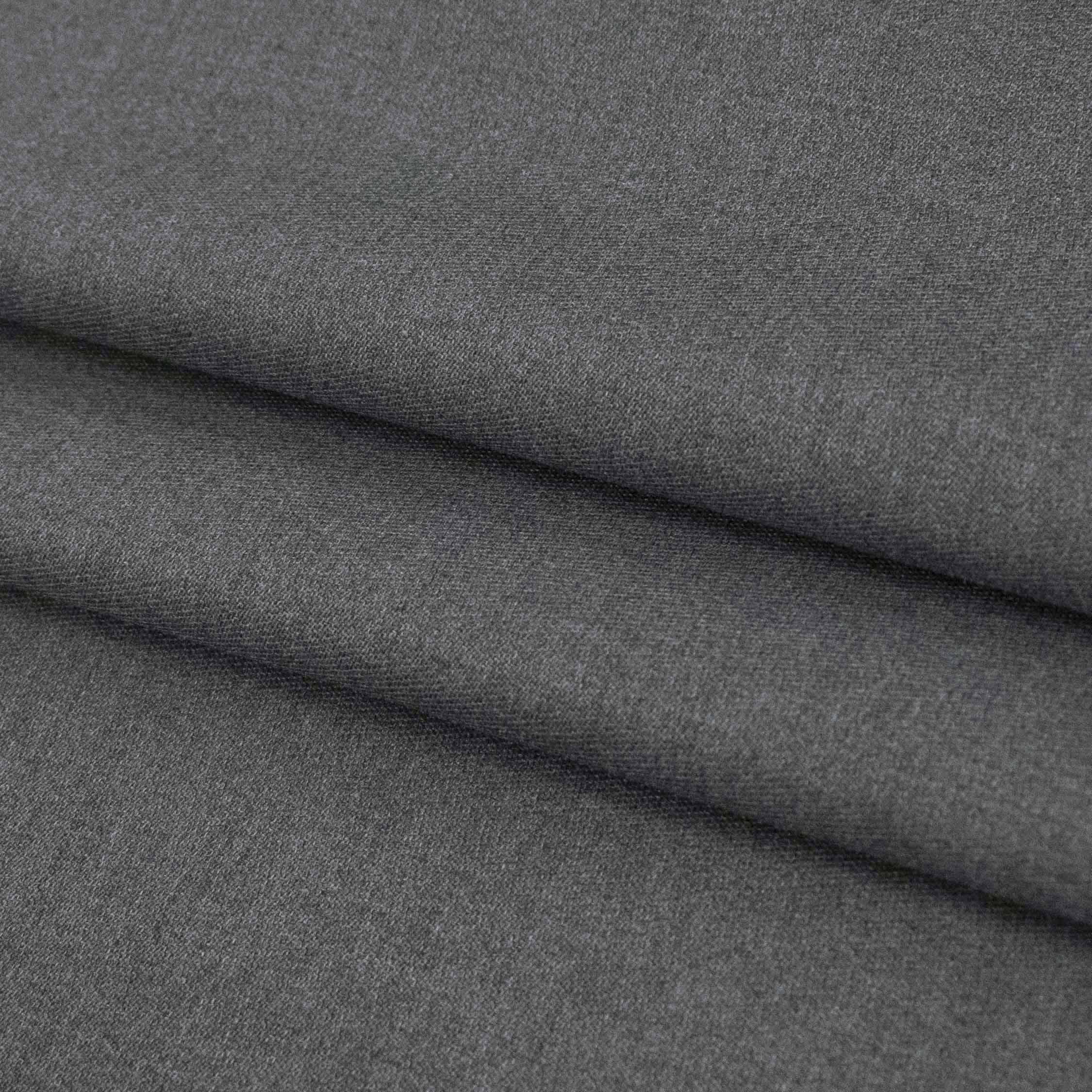 Japanese Wool Blend Suiting Medium Weight Design-23 Grey