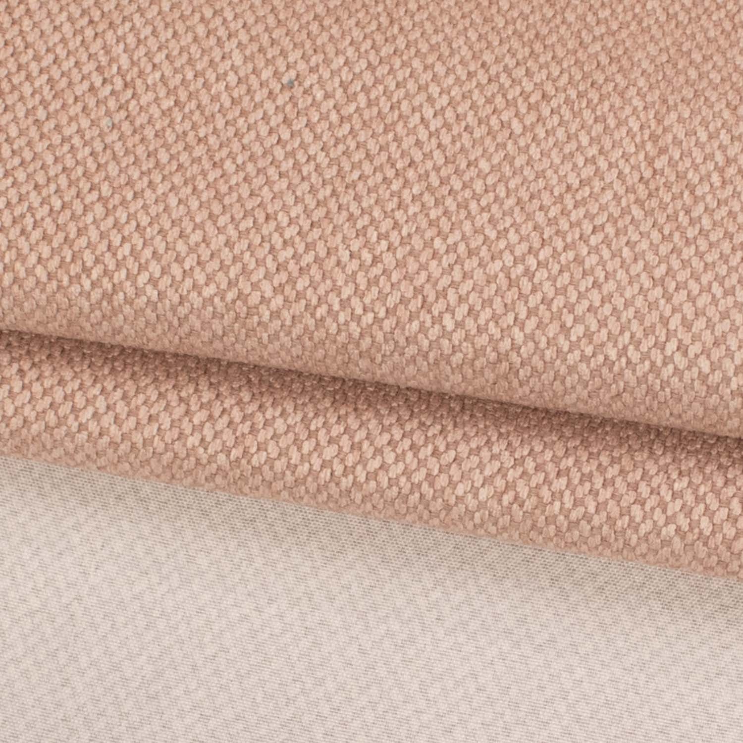 Dusty Pink Woven Textured Curtaining/Upholstery Canvas