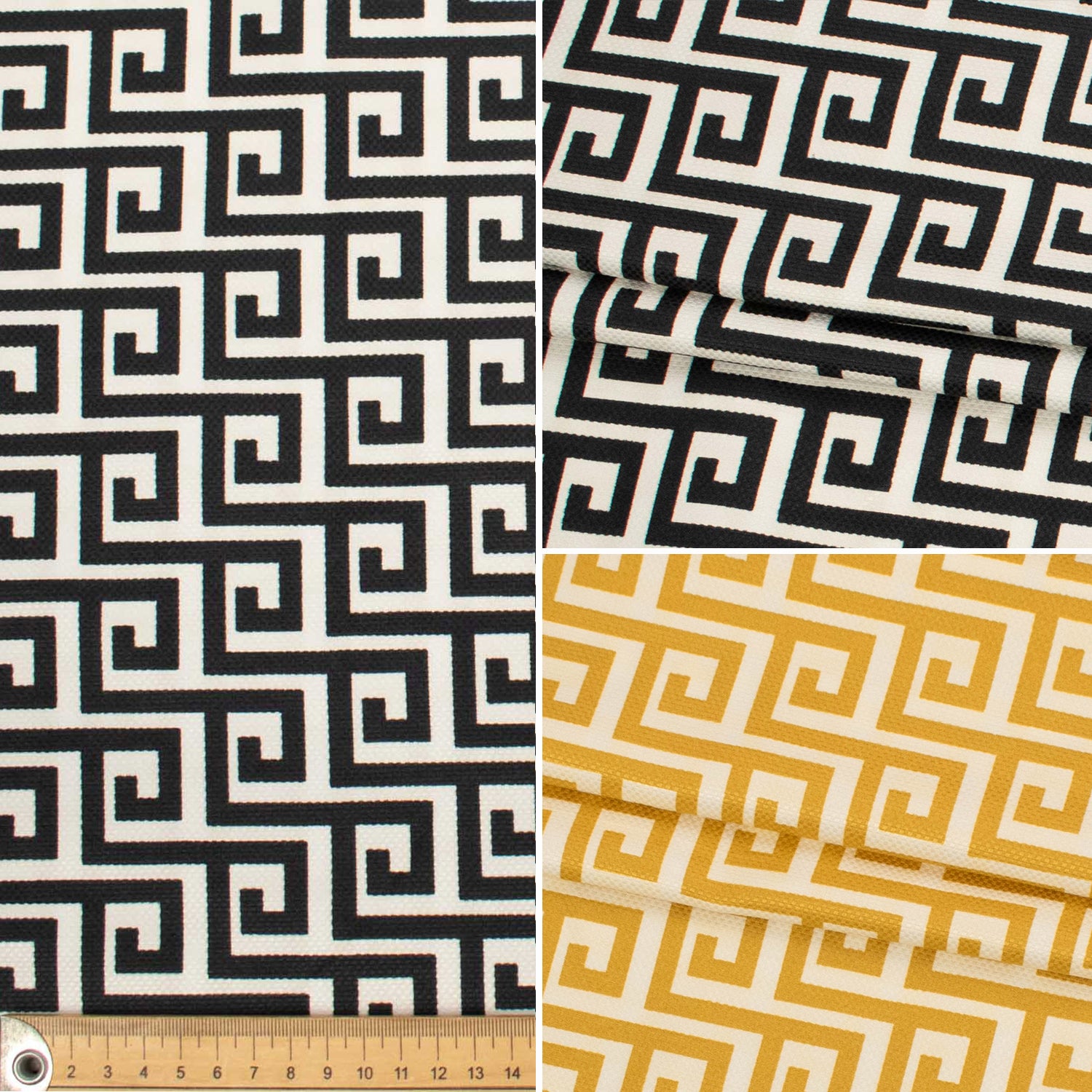 Attica by Zepel - Curtaining/Upholstery Greek Keylock Prints