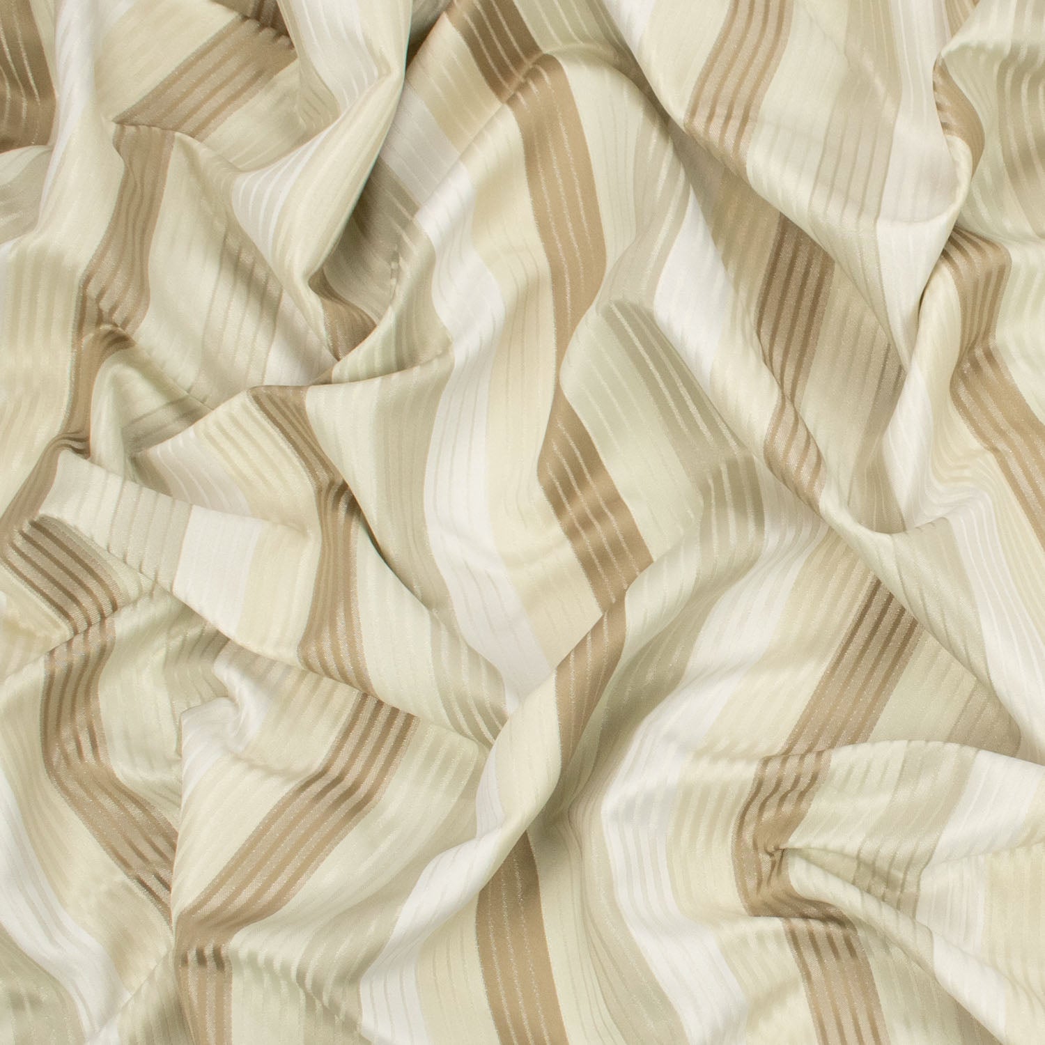 Pyrrole by Zepel - Curtaining/Upholstery Sateen Stripe Jacquard