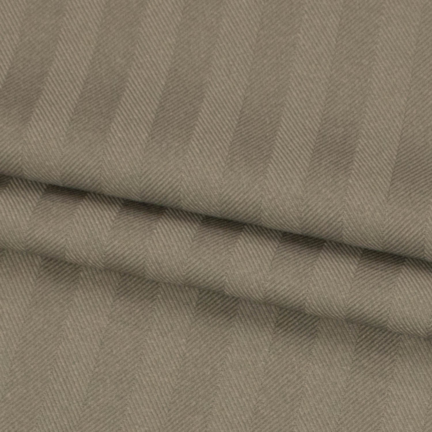 Shetland by Zepel - Curtaining/Upholstery Grey Stripe Twill