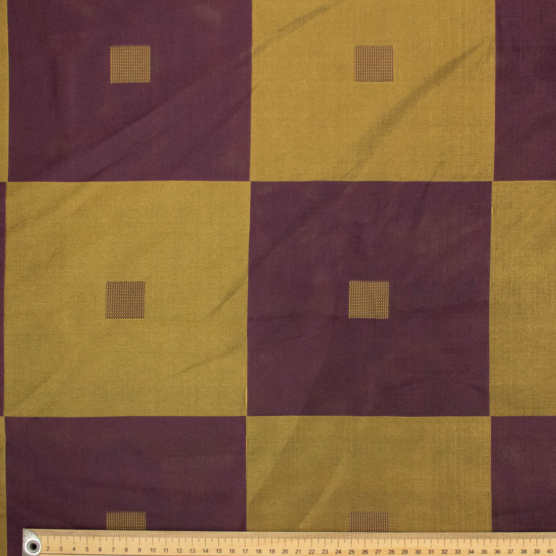 Check Taffeta Curtaining/Upholstery Jacquard