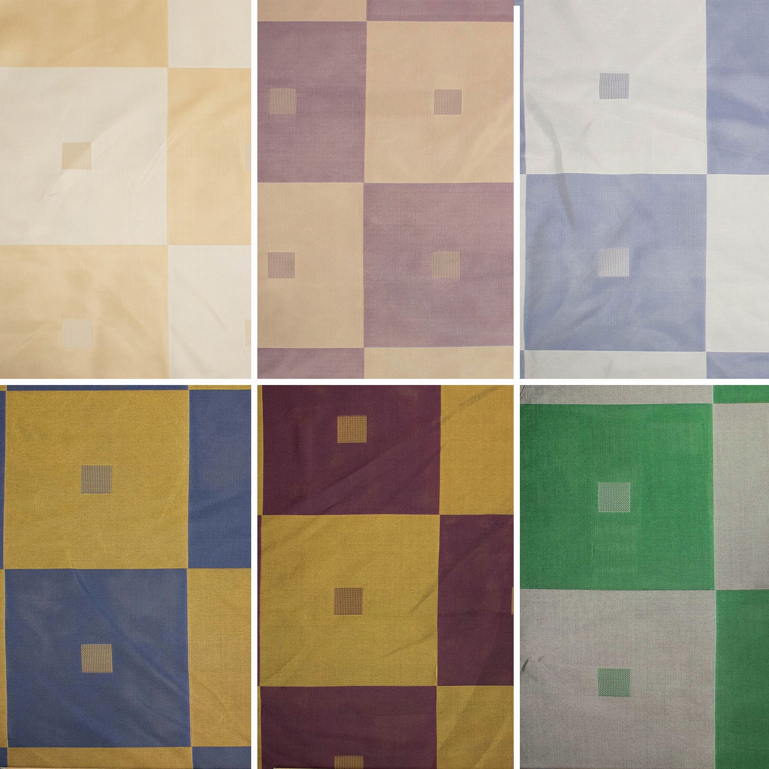 Check Taffeta Curtaining/Upholstery Jacquard