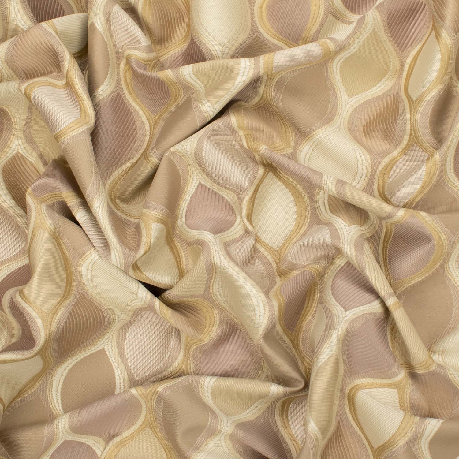 Aubade by Zepel Curtaining/Upholstery Circles Jacquards