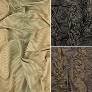 Derived by Zepel - Curtaining/Upholstery Sateen Shaded Stripe Jacquard