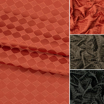 Digit by Zepel Curtaining/Upholstery Rhombus Jacquard