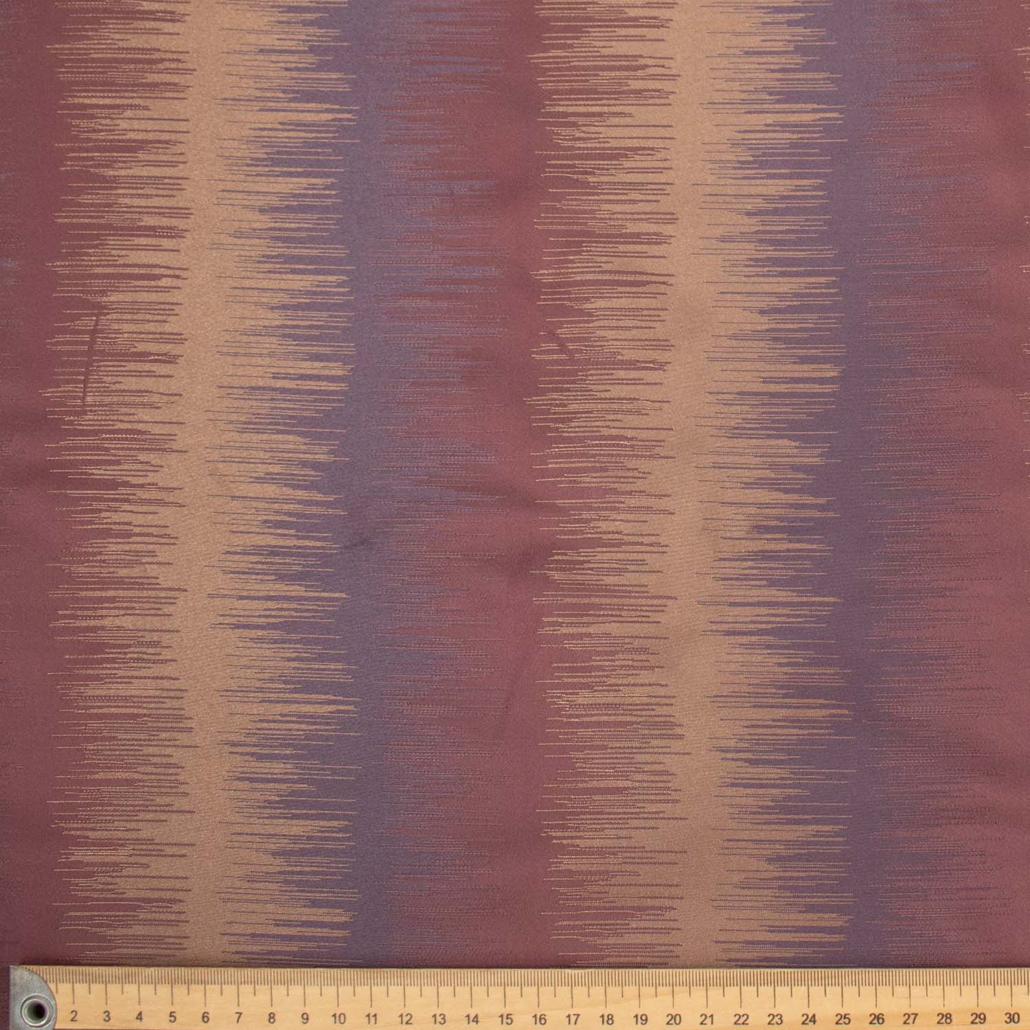 Metol by Zepel - Curtaining/Upholstery Wave Stripe Jacquard
