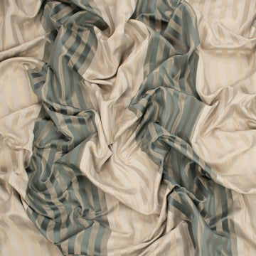 Option by Zepel - Curtaining/Upholstery Sateen Stripe Jacquard