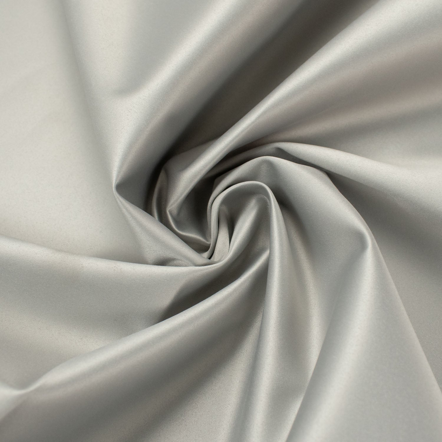 Sateen FR 3Pass Grey Floc by Zepel - Curtaining/Upholstery