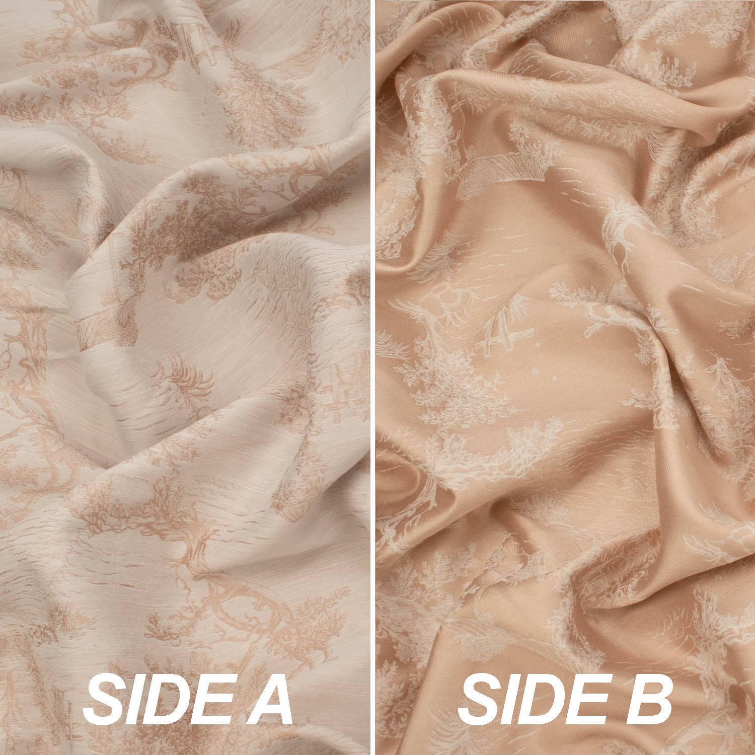 Turkish Curtaining/Upholstery Pastoral Scene Jacquard