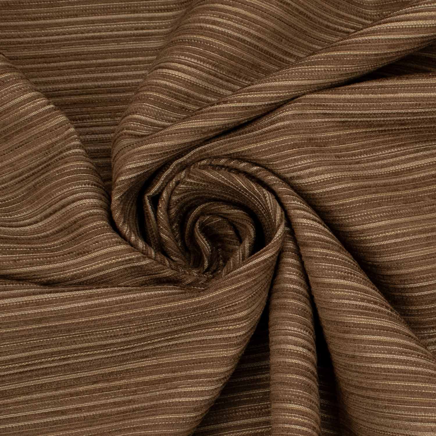 Mini Stripes Textured Curtaining/Upholstery Fabric