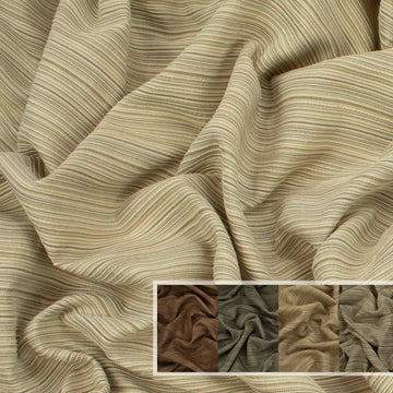 Mini Stripes Textured Curtaining/Upholstery Fabric