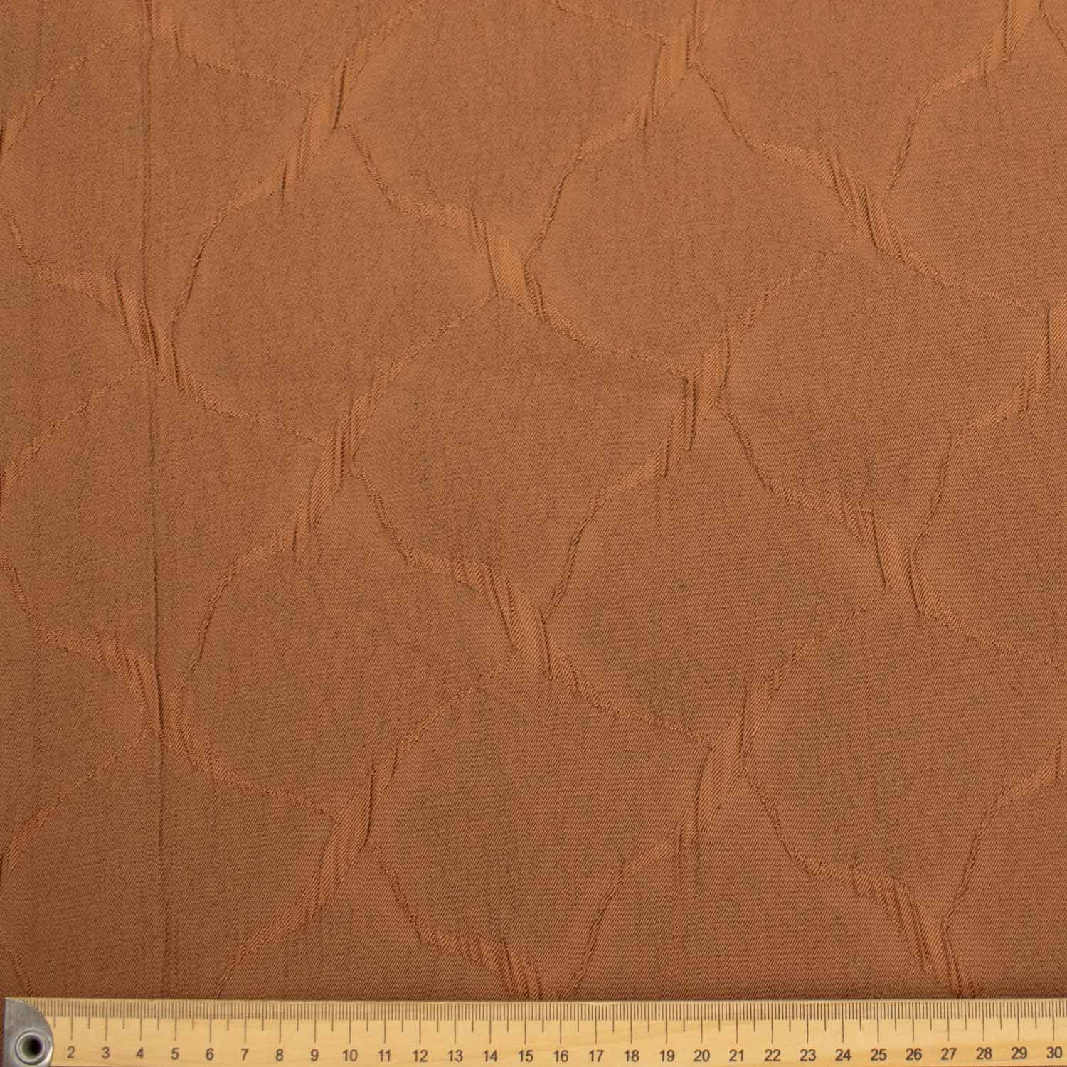 Metallic Textured Crushed Geometric Curtaining/Upholstery