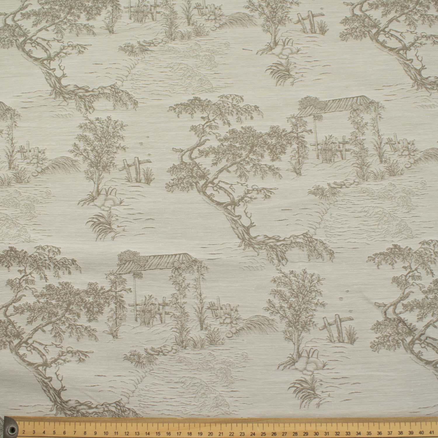 Turkish Curtaining/Upholstery Pastoral Scene Jacquard