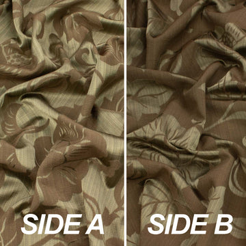 Frienze by Zepel Curtaining/Upholstery Reversible Flower Vines Jacquard