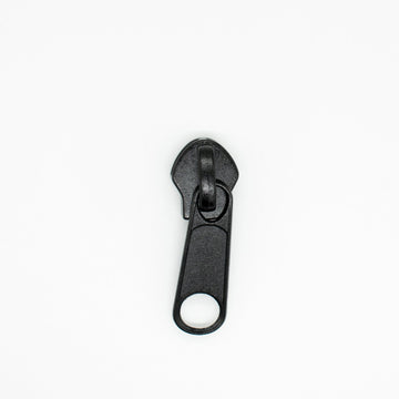 Metal Spiral Zip Head/Pull Slider No.10 Black