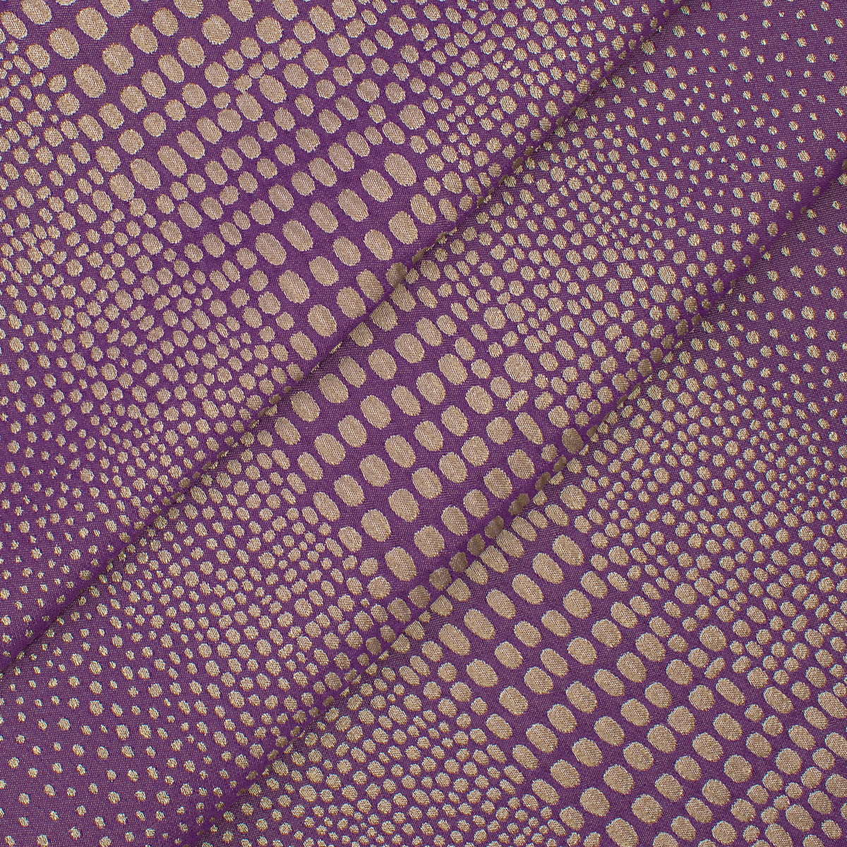 Abstract Animal Spots Suiting/Upholstery Jacquard in Purple