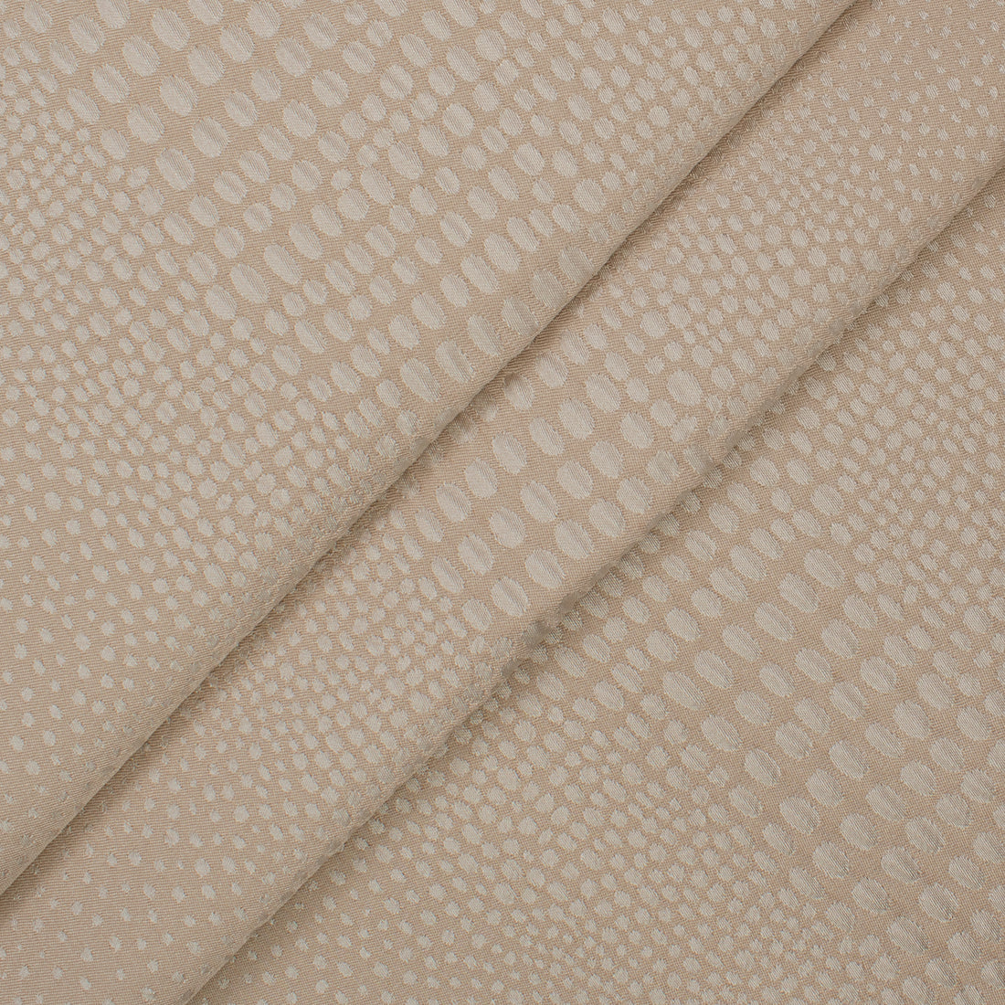 Abstract Animal Spots Suiting/Upholstery Jacquard in Beige