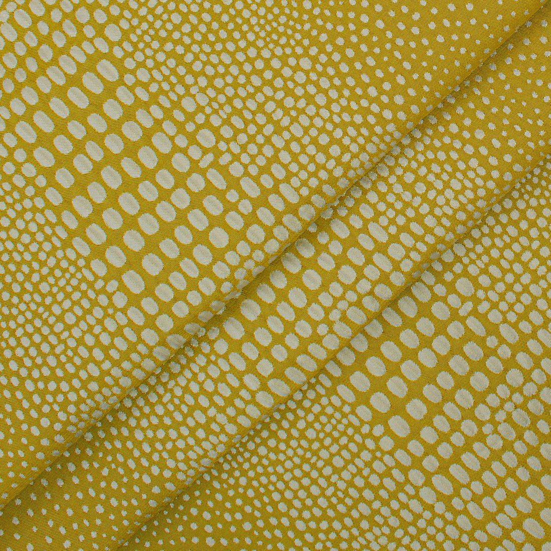 Abstract Animal Spots Suiting/Upholstery Jacquard in Chartruesse