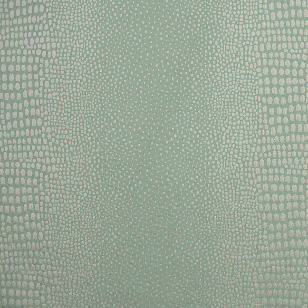 Abstract Animal Spots Suiting/Upholstery Jacquard in Aqua