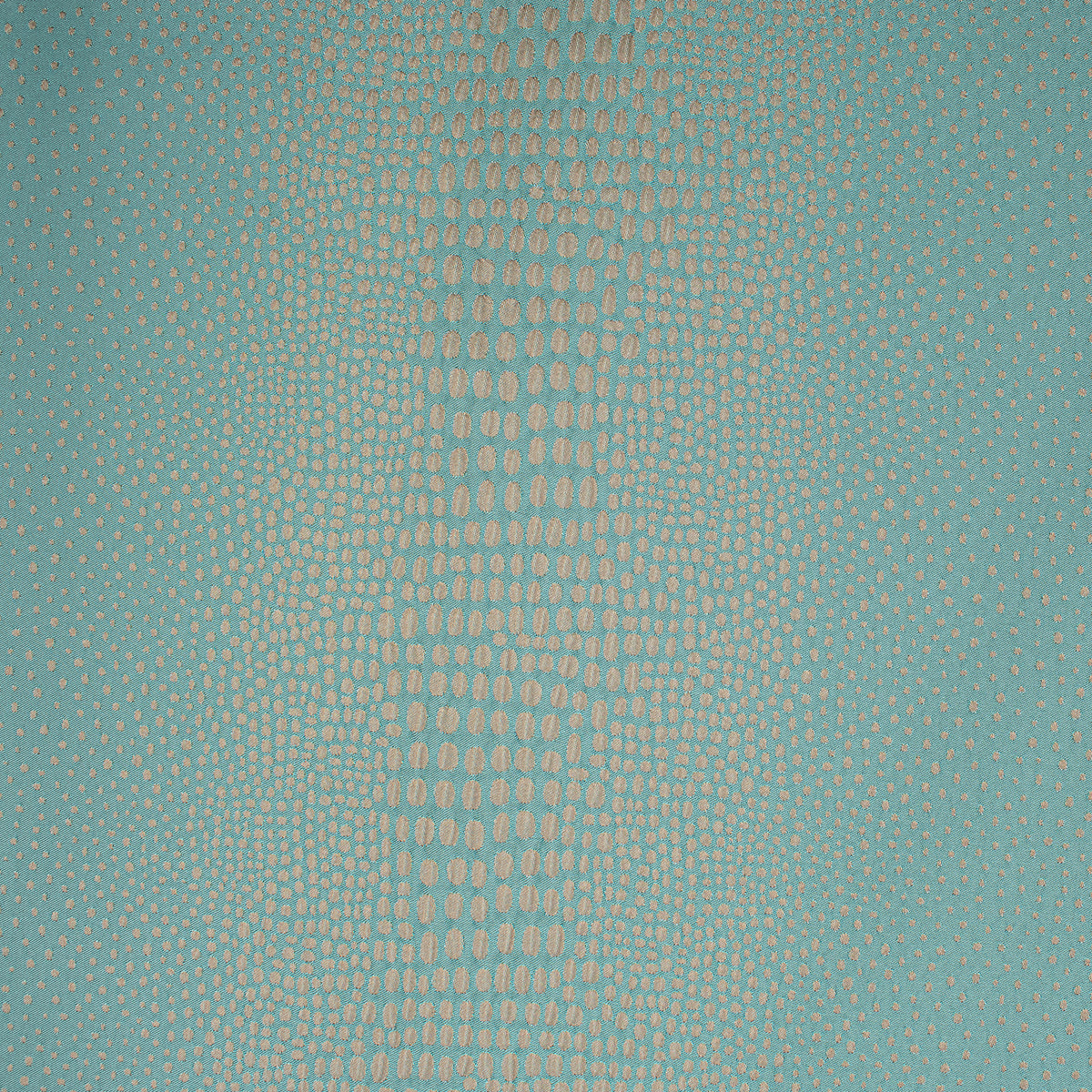 Abstract Animal Spots Suiting/Upholstery Jacquard in Turquoise