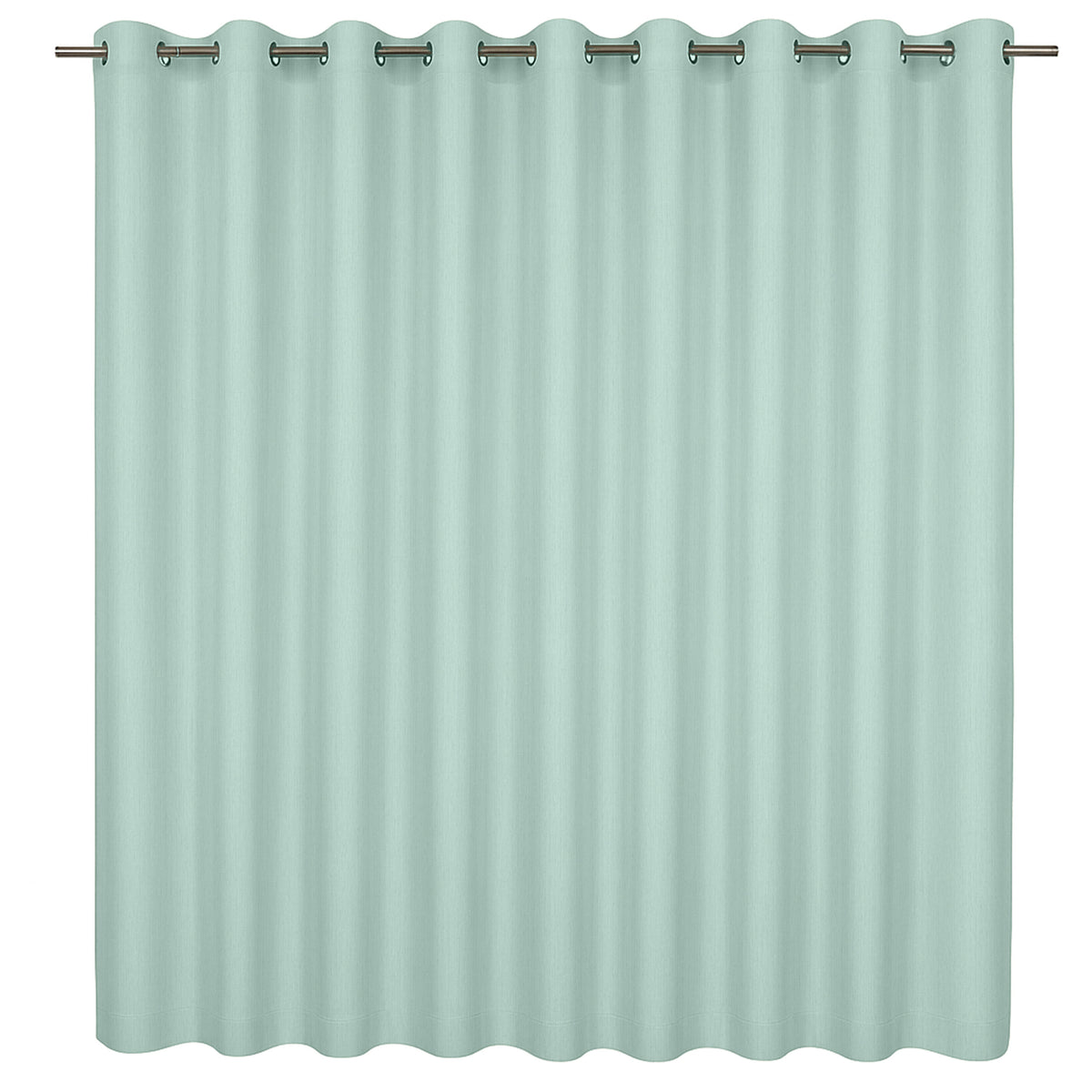 Hume Paris Two Tone Blockout Ring Top Ready Made Curtain – Aqua | Wattle & Bourke