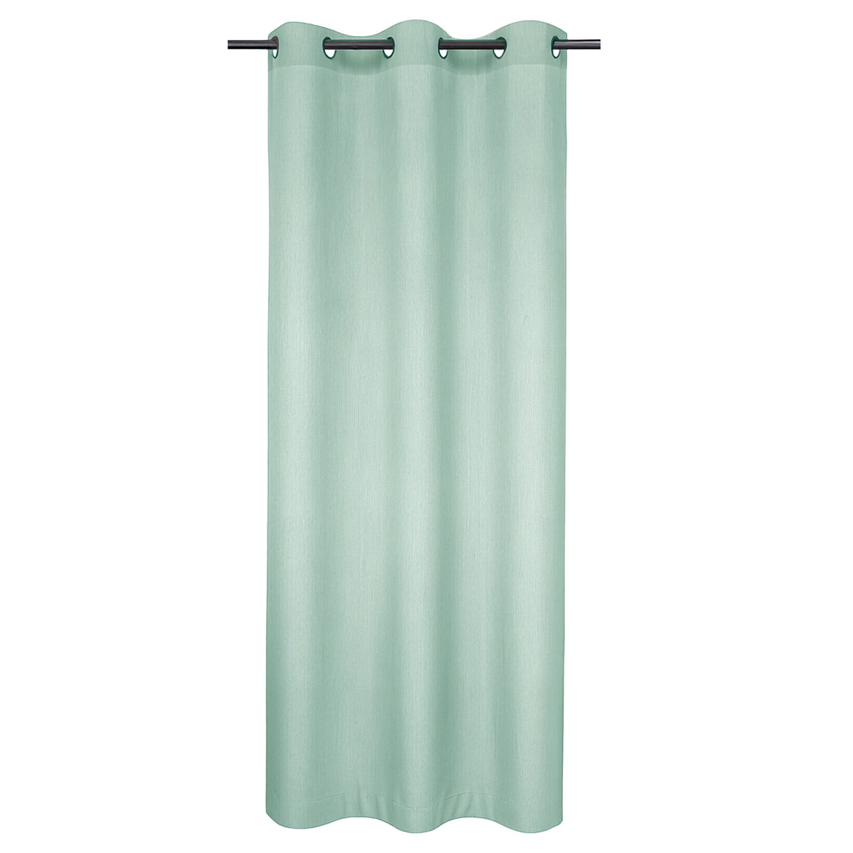 Hume Paris Two Tone Blockout Ring Top Ready Made Curtain – Aqua | Wattle & Bourke