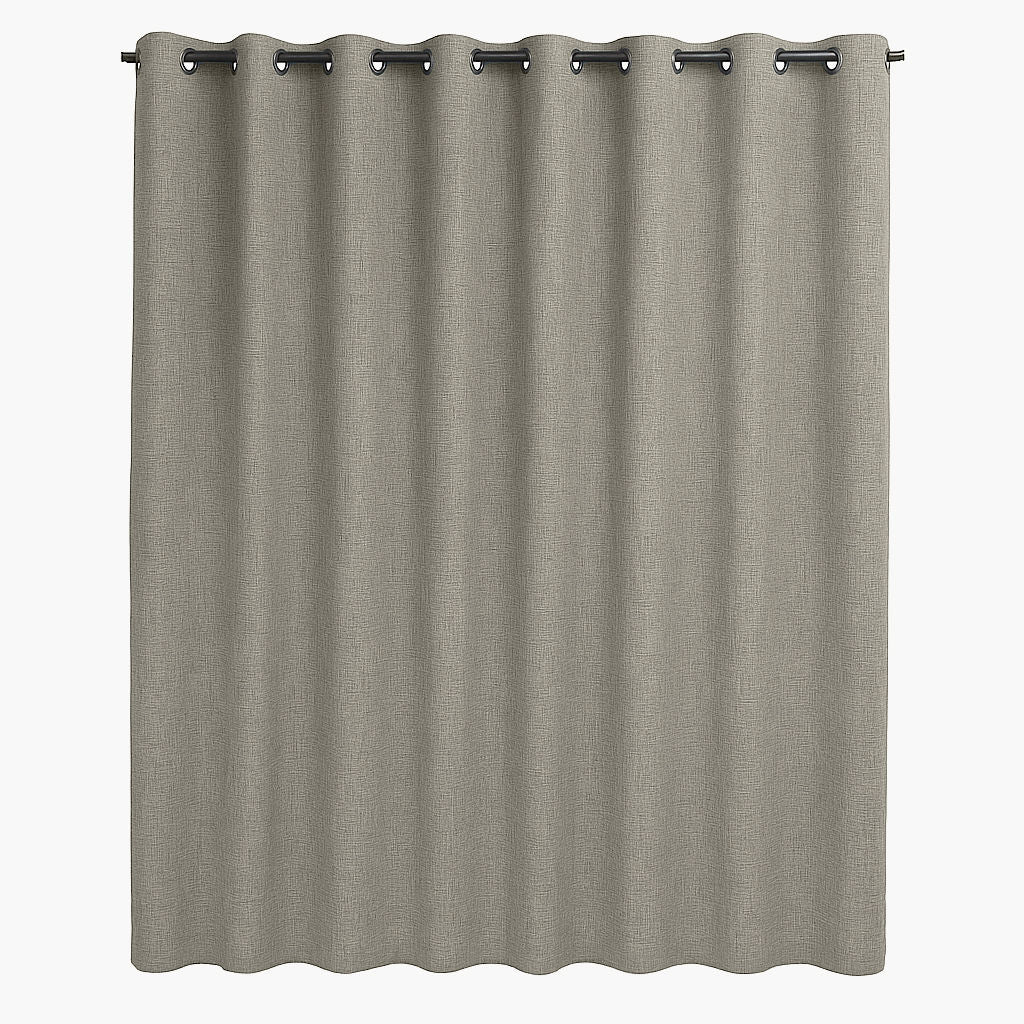 Pilbara Blockout Ring Top Ready Made Curtain - Barley | Wattle & Bourke