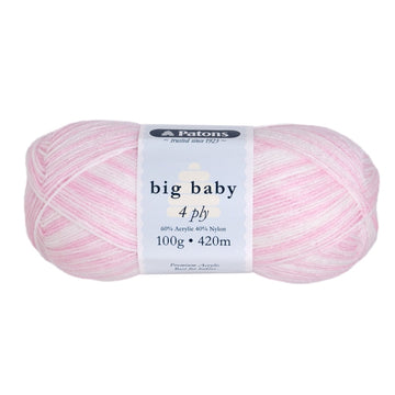 Patons Big Baby 4 Ply Knitting Yarn