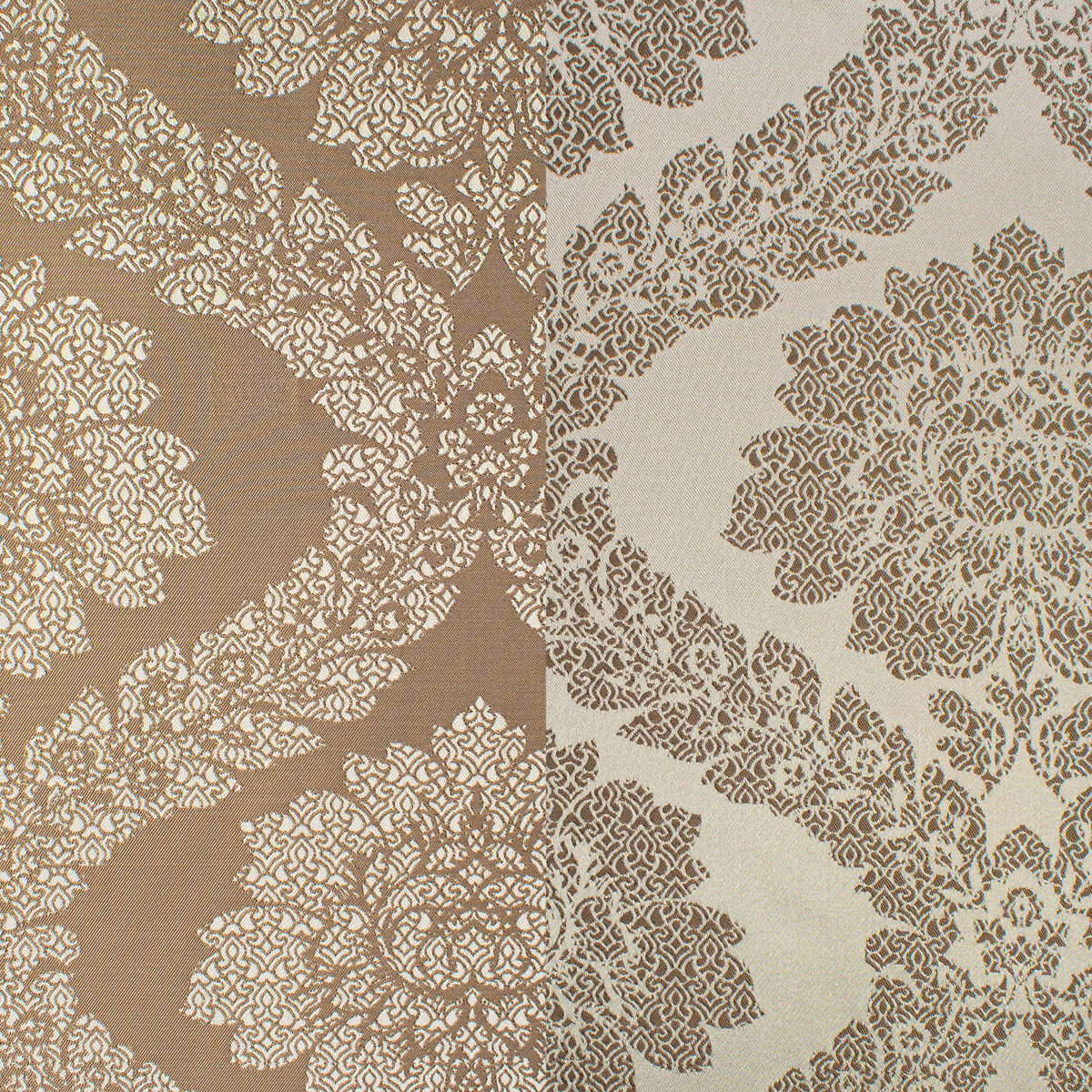 Reversible Floral Jacquard Brocade Suiting/Upholstery Fabric