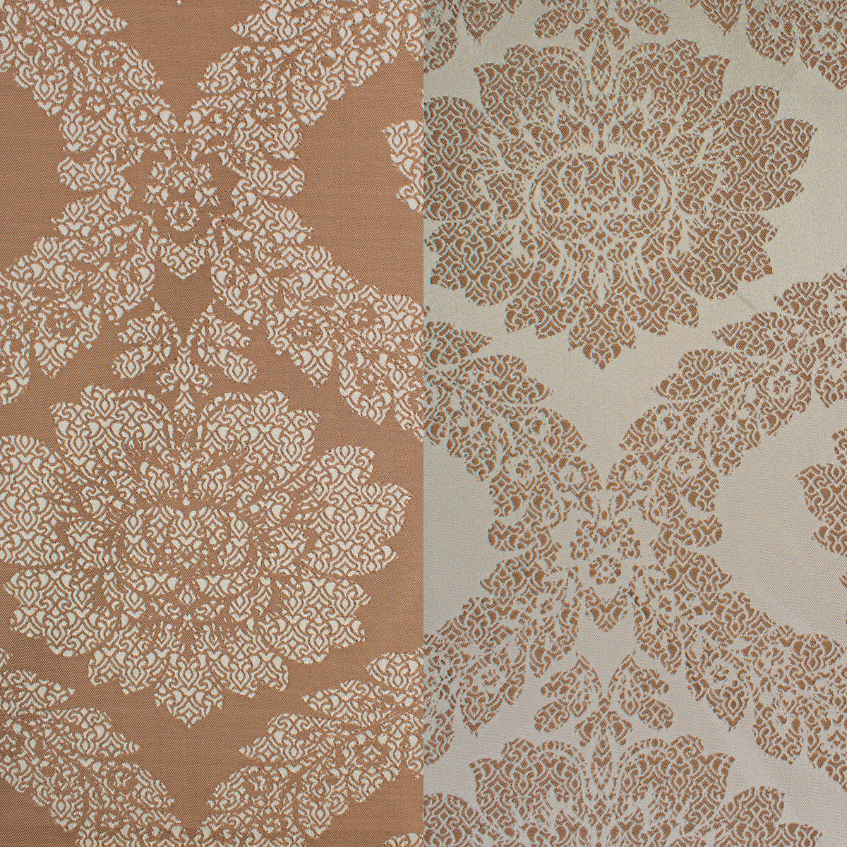 Reversible Floral Jacquard Brocade Suiting/Upholstery Fabric