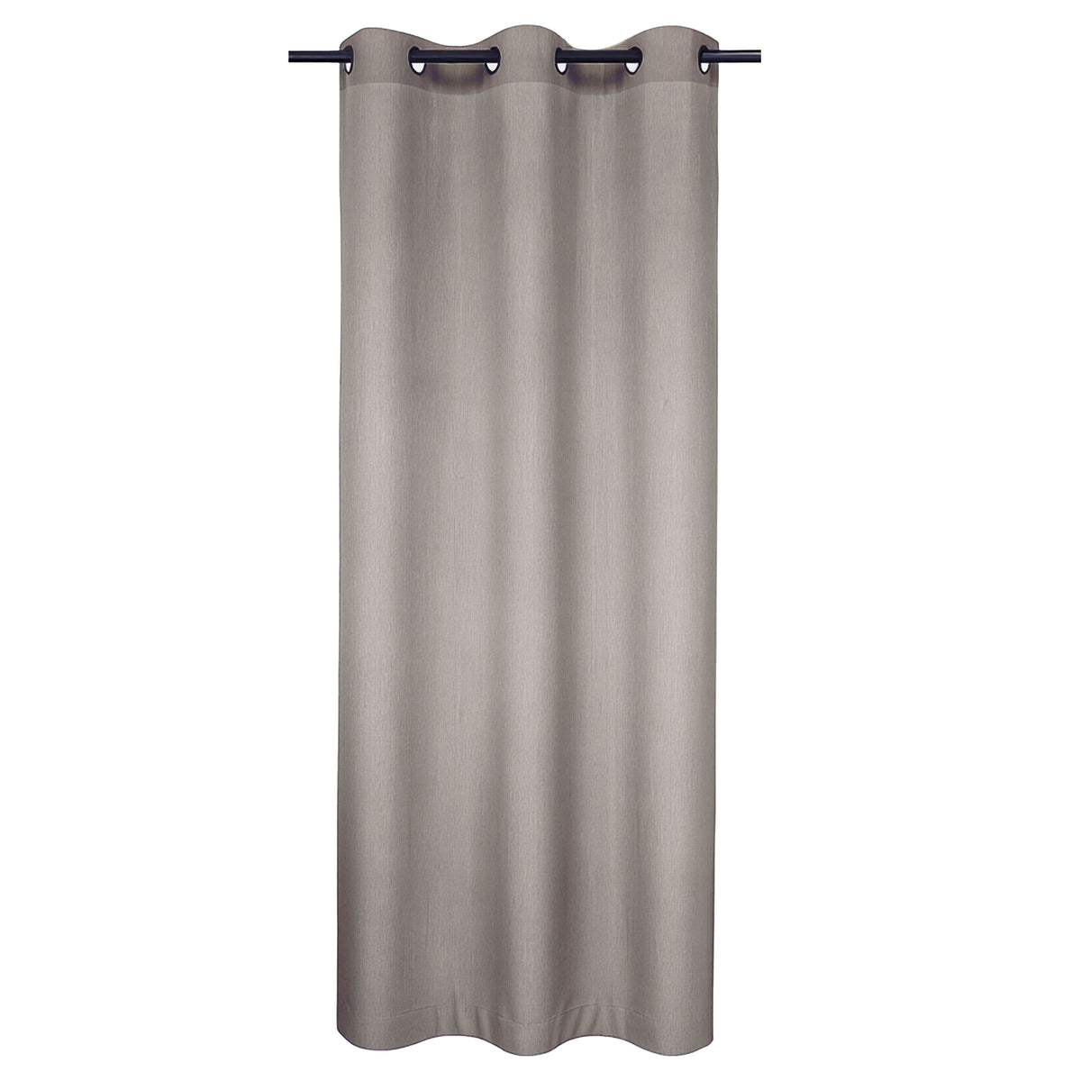 Hume Paris Two Tone Blockout Ring Top Ready Made Curtain – Cobble | Wattle & Bourke