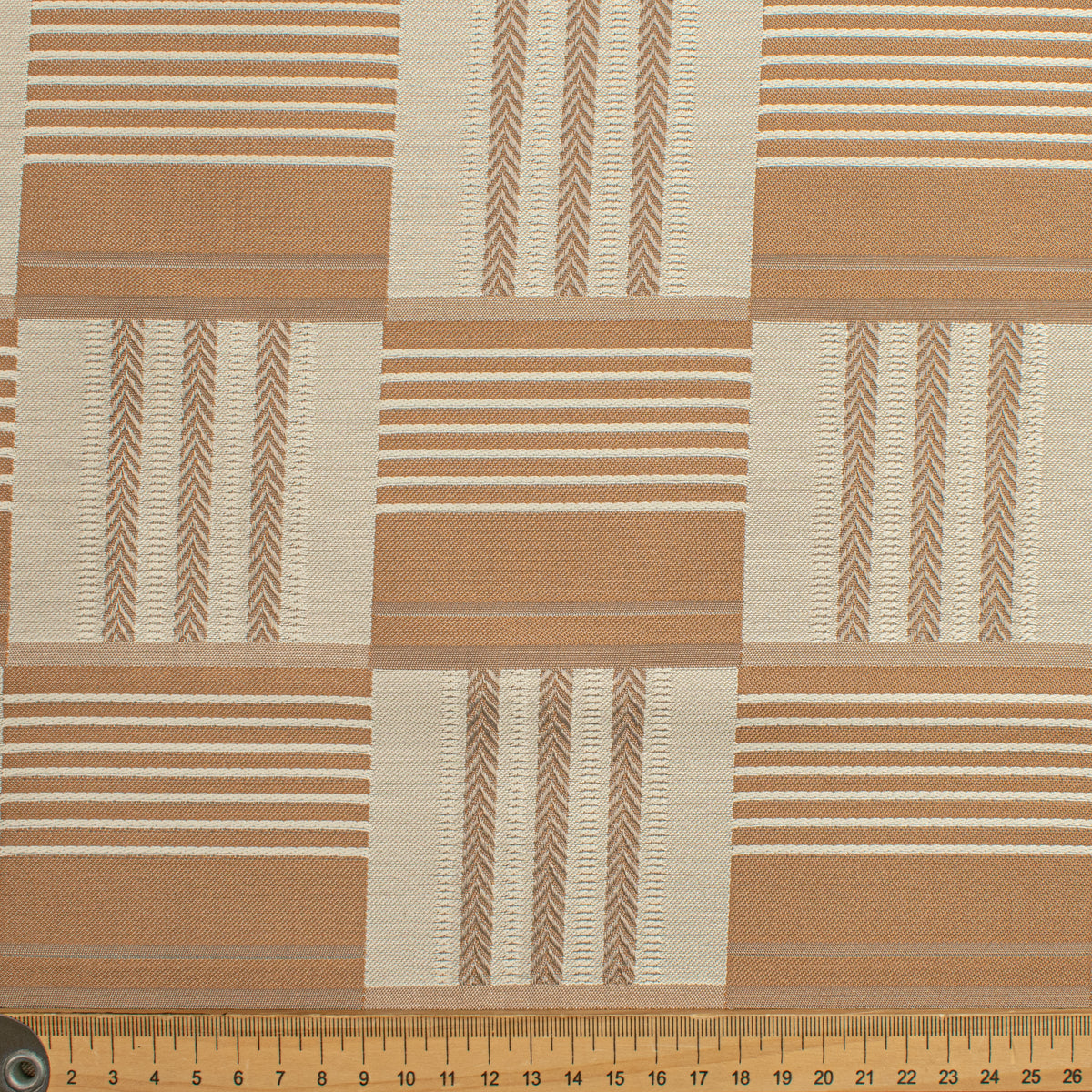 Coordinating Woven Upholstery & Suiting Fabric Check & Stripe Designs