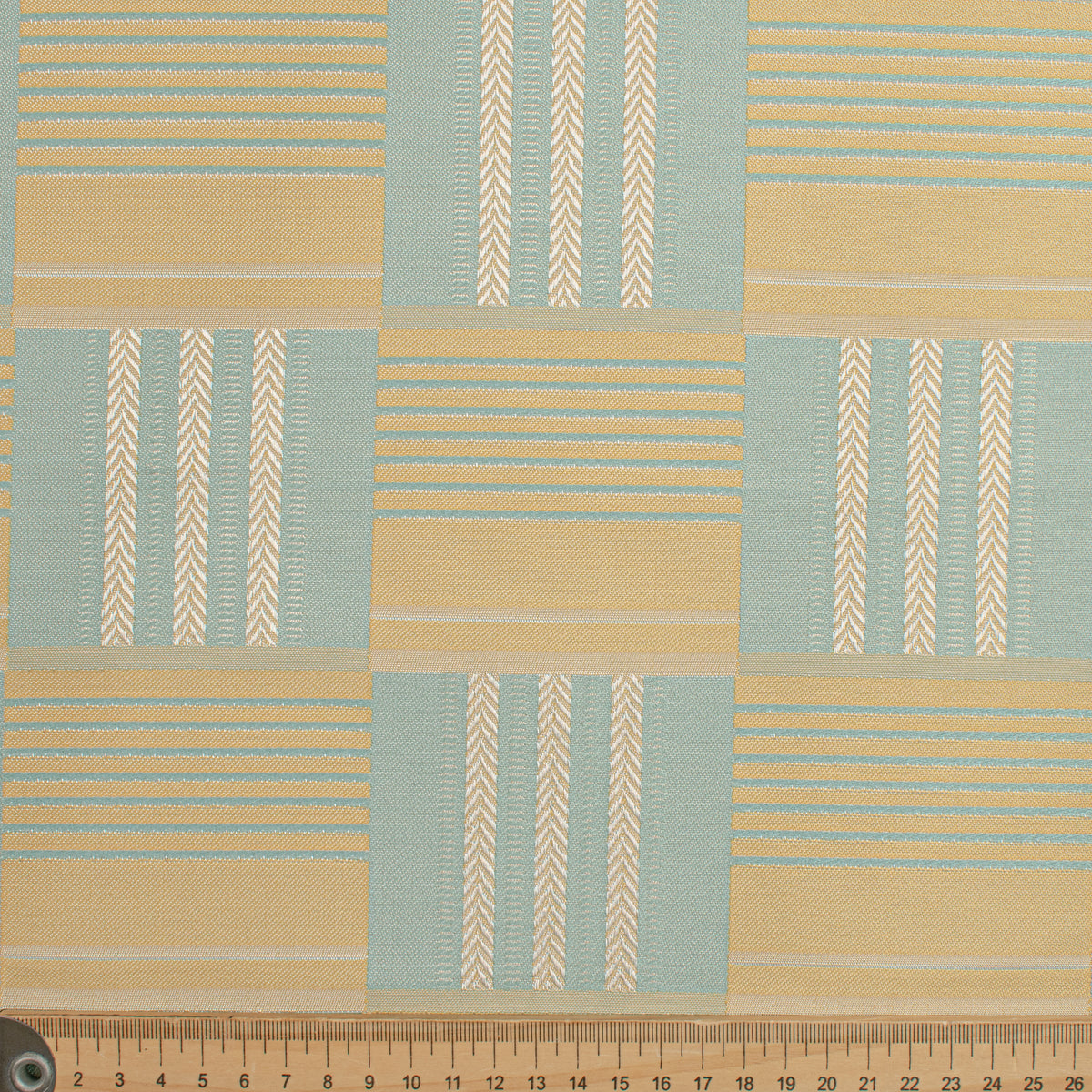Coordinating Woven Upholstery & Suiting Fabric Check & Stripe Designs
