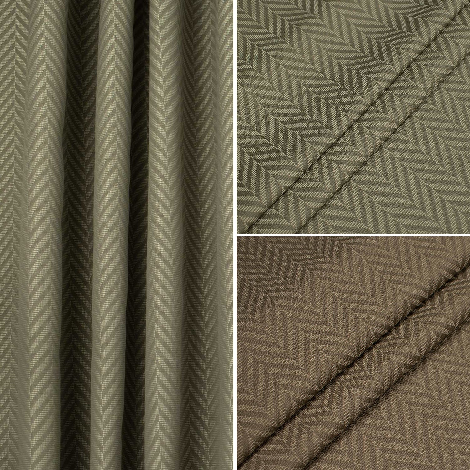 Cotillion by Zepel - Curtaining/Upholstery Fishbone Jacquard