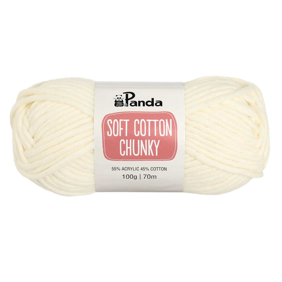 Panda Soft Cotton Chunky Knitting Yarn