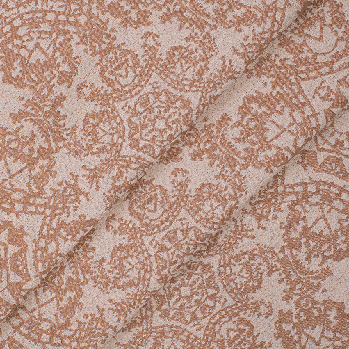 Crystal Filigree Reversible Suiting/Upholstery in Walnut
