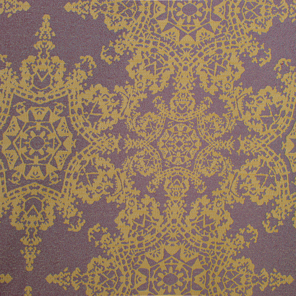 Crystal Filigree Reversible Suiting/Upholstery in Purple/Gold