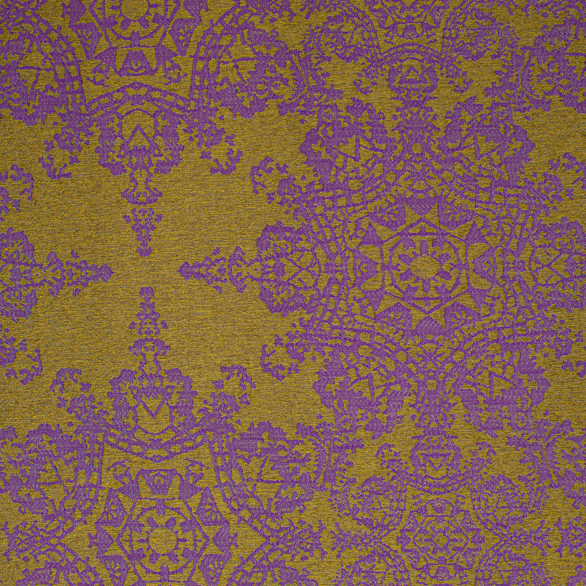 Crystal Filigree Reversible Suiting/Upholstery in Purple/Olive