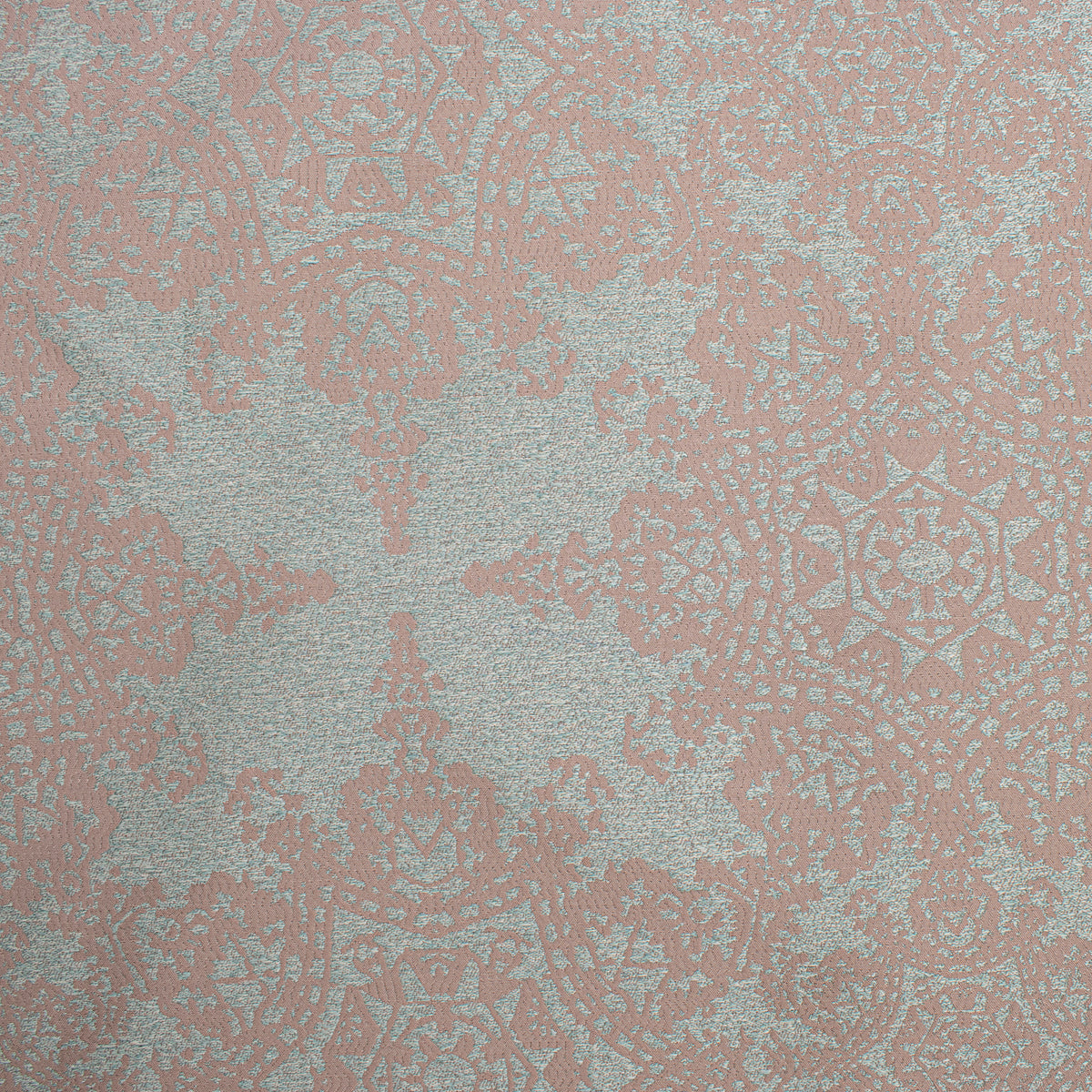 Crystal Filigree Reversible Suiting/Upholstery in Aqua